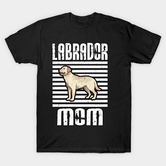 Labrador Mom Proud Dogs T-Shirt by aaltadel